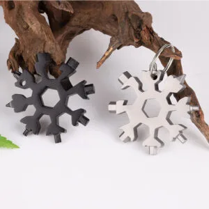 18 In1 Stainless Steel Snowflakes Multi Tool