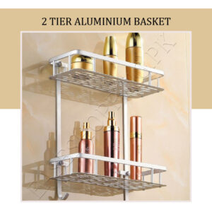 2 Tier Aluminium Basket
