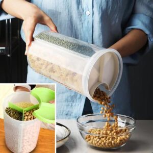 3 Compartment Food Storage Jar