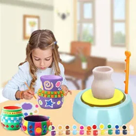 Pottery Making Clay Wheel - Multicolor