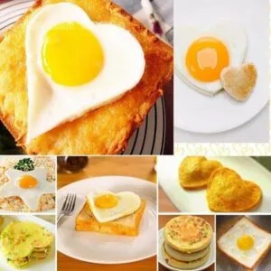 Alternative view of 4 Style Egg Shaper for Cooking