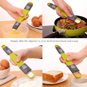 Adjustable Scale Measuring Spoon