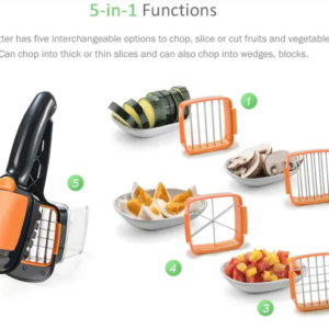 Multi 5 in 1 Fruits Vegetable Chopper