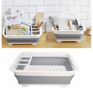 Folding Dish Drainer Rack