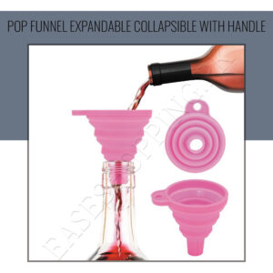 Pop Funnel Expandable Collapsible With Handle