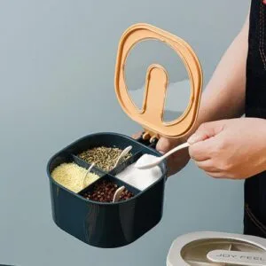 Alternative view of Plastic Food Seasoning Container Kitchen Spice Box