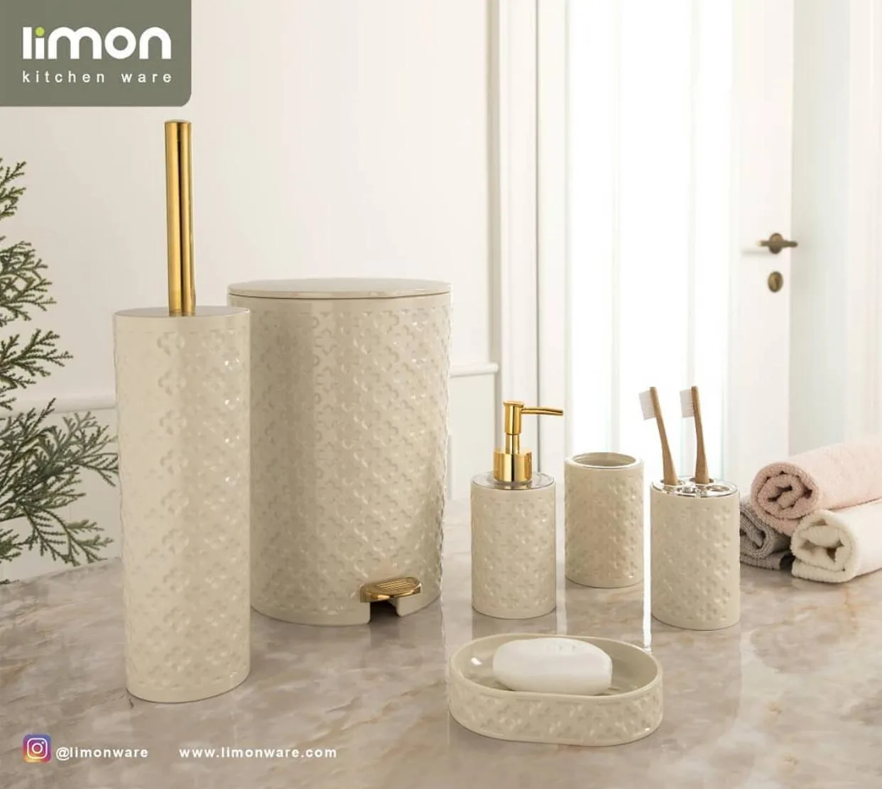 Premium Quality Limon Bathroom Set - Image 2