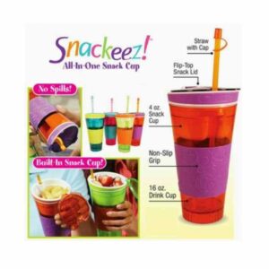 PACK OF 2 SNACKEEZ CUPS