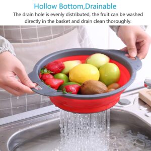 Silicone Collapsible Drain Washing Basket
