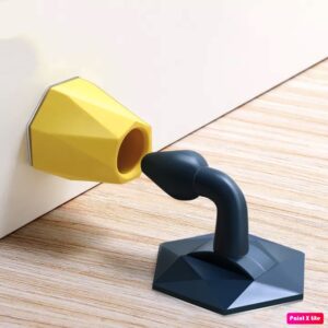Silicone Door Stopper Double-side Wall Protection