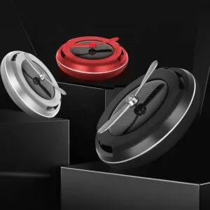 Alternative view of Solar Energy Car Perfume Fan For Dashboard