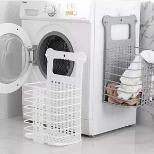 Wall Hanging Foldable Multifunctional Laundry Storage Basket