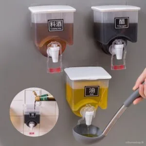 Alternative view of Wall Mounted Oil & Vinegar Dispenser