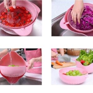 Multifunctional Wash Drain Bowl