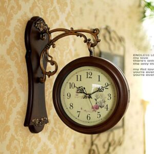 Double Sided Wall Clock