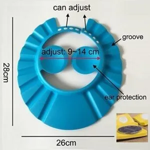 Alternative view of Baby Shower Cap With Ear Protection