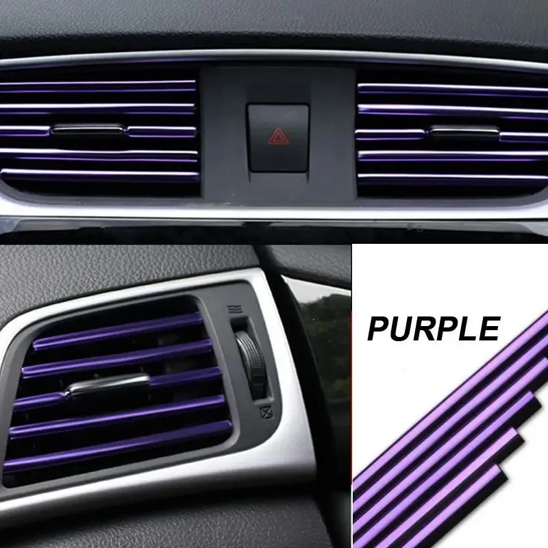Car AC Decor Strip (10Pcs) - Image 5