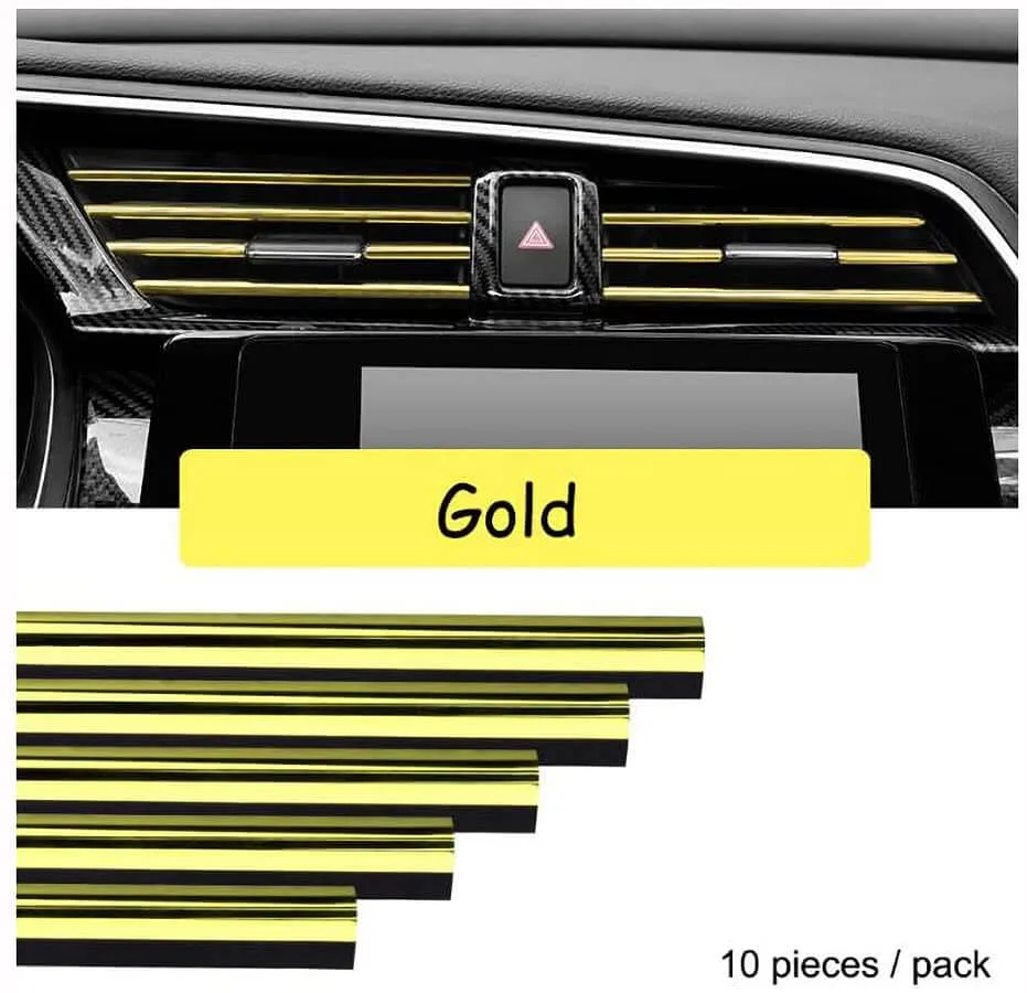 Car AC Decor Strip (10Pcs) - Image 3