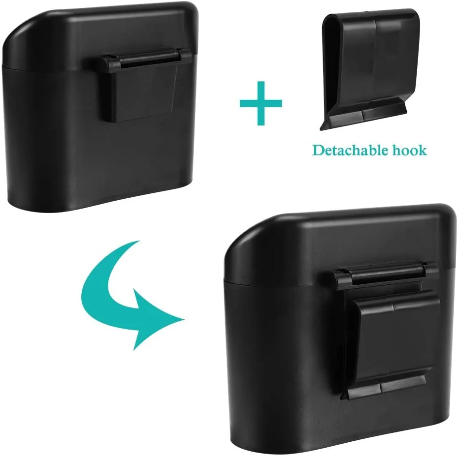 Car Mini Dustbin With Lid, Garbage Organizer - Image 4