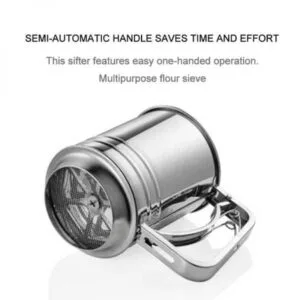 Alternative view of Flour Sifter Stainless Steel