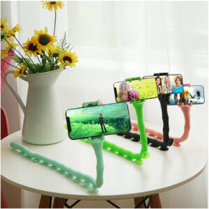 Flexible Worm Phone Holder