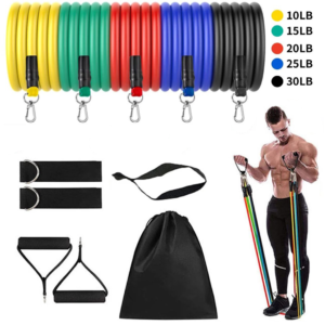 Resistance Exercise Bands Set (11 PCS)
