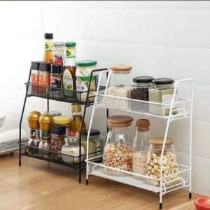 Spice Rack Organizer For Countertop 2 Tier