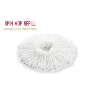 Spin Mop Refill - Extra Head, Additional Microfiber Mop