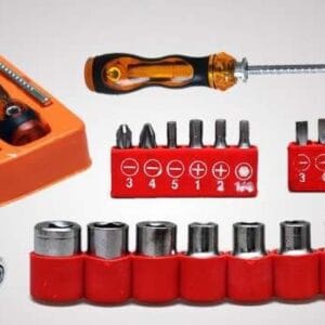 1 Screwdriver 25 Pieces Tools Set (JL -1039)