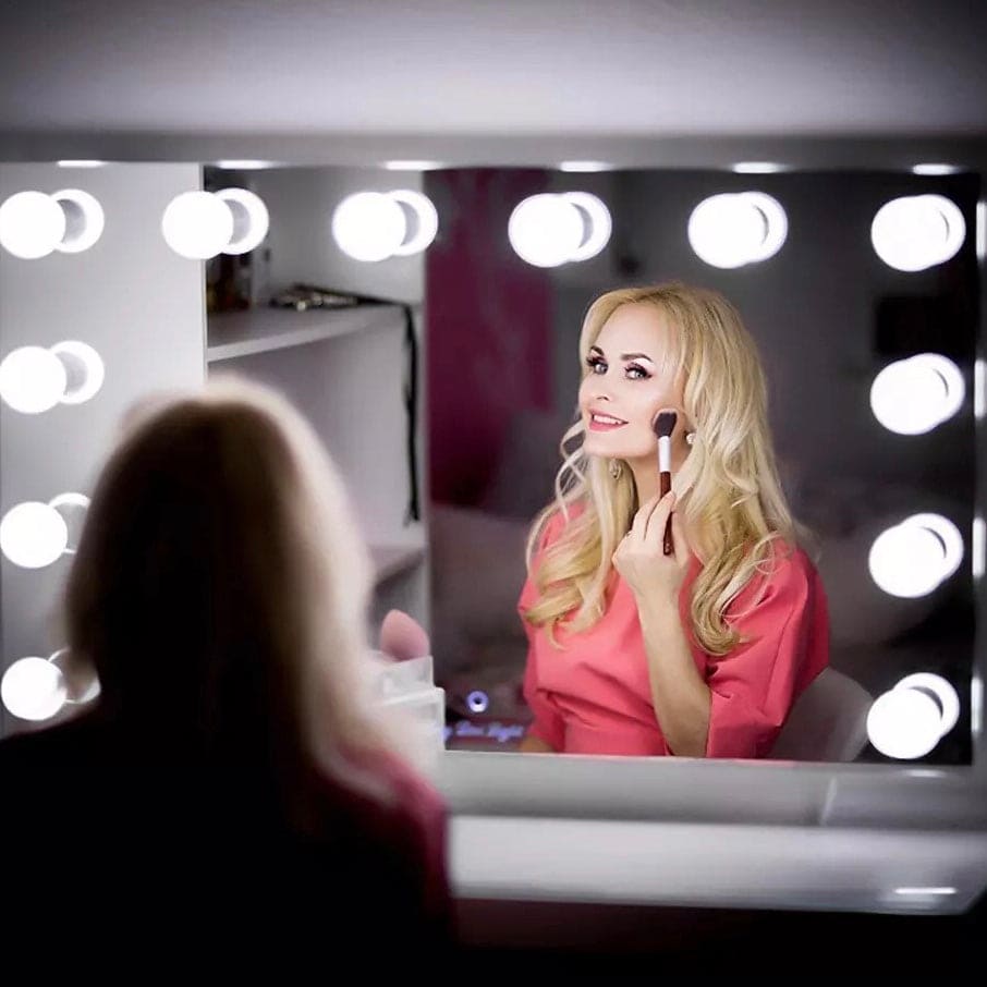 10-bulb vanity mirror light set with three lighting modes