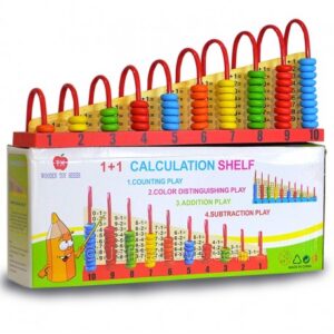 1+1 Calculation Shelf, Vertical Abacus