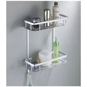 2 Tier Aluminium Basket