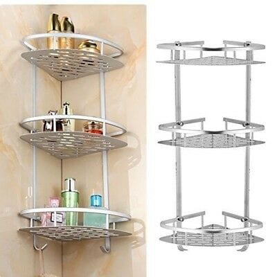 3 Layer Aluminium Bathroom Corner Rack