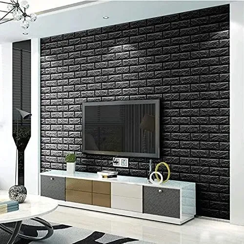 3D Foam Brick Wallpaper Stickers 70x77cm - Image 9
