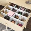 4 Pcs Adjustable Drawer Partition Organizer