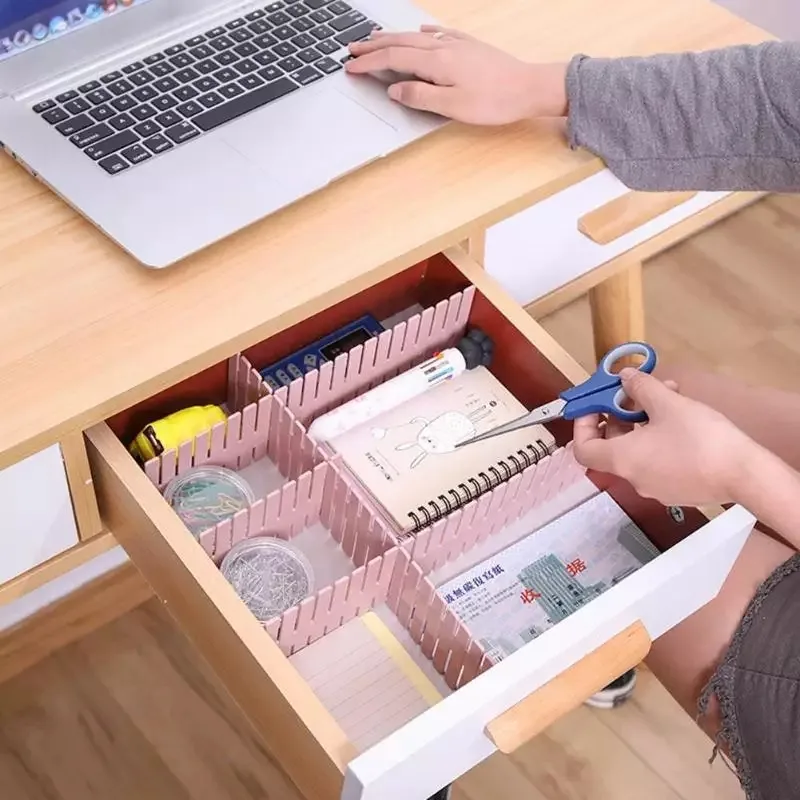 4 Pcs Adjustable Drawer Partition / Organizer - Image 2