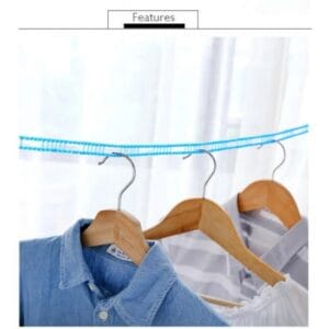Alternative view of 5 Meters Windproof Anti-Slip Clothesline Nylon Rope