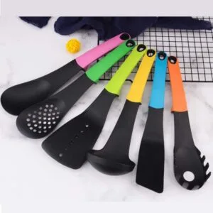 Alternative view of 6 Pieces Non Stick Cooking Spoon Set