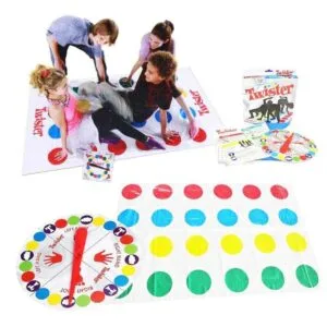 Alternative view of 2 in 1 Twister Game with Finger Twister (Included) and Spin Wheel The Classic Game with 2 More Moves__ Player 2+ (2 in 1 Twister)