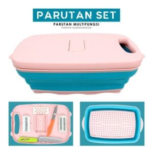 Alternative view of 9 IN 1 Multi-Functional Vegetable With Basket & Cutting Board