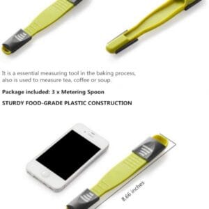 Alternative view of Adjustable Scale Measuring Spoon