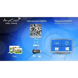 Alternative view of Anycast HDMI Dongle Anycast WIFI Display Receiver Wifi DLNA AirPlay Miracast