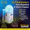Atomic Zapper 2-in-1 Ultrasonic Pest Repeller & Bug Zapper