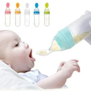 Alternative view of Baby Spoon feeding Silicon