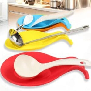 Counter Top Silicone Spoon Holder