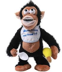 Crying Monkey Electronic Stuffed Toy