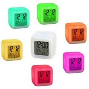 Alternative view of Dice Table Alarm Clock (Colorful)