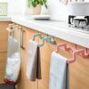 Garbage Bag Holder Dustbin & Towel Rack