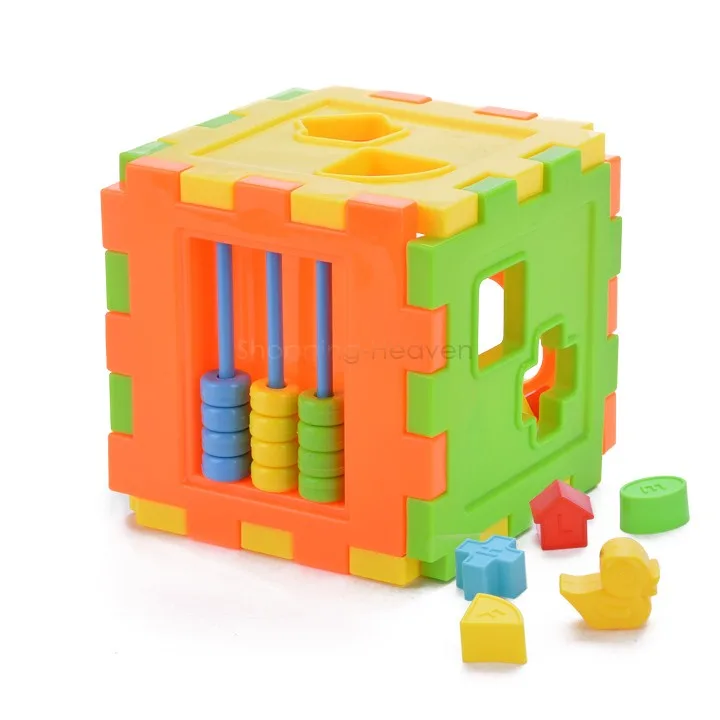 Kids Shape Sorter Colorful Educational Toys Sensory Toys For Brian Development Montessori Toys for Toddlers & Learning Toys for Kids Perfect Gift for Kids - Image 2