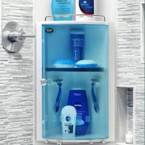 Limon Corner 3 Tier Cabinet